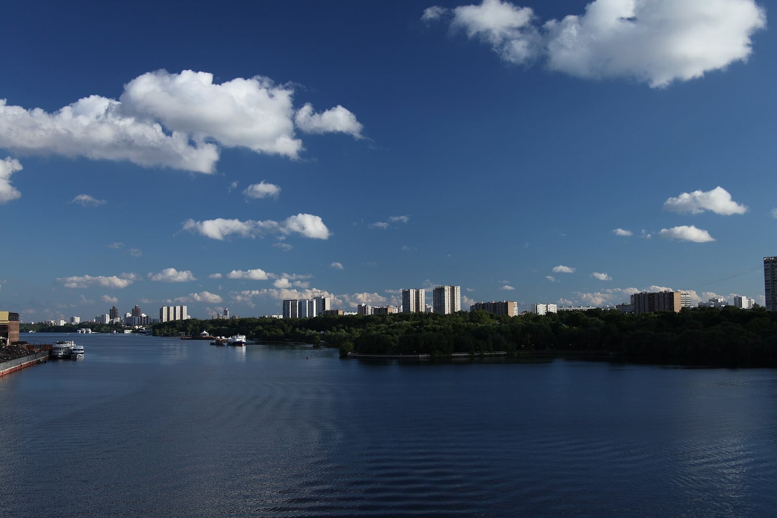 Химкинское водохранилище, городской плёс