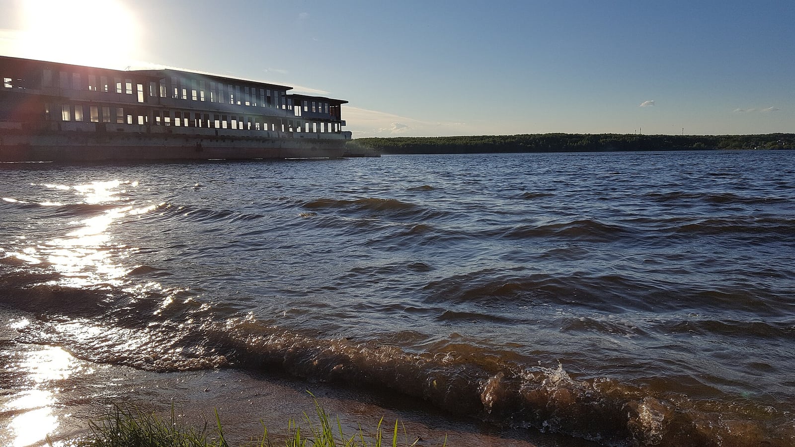 Клязьминское водохранилище, широкий плёс